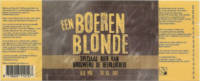 Brouwerij de Heerlijkheid, Een Boeren Blonde