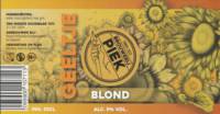 Brouwerij Piek, Blond Geeltje Brouwerij Piek, Blond Geeltje