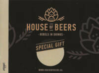 Buitenlandse bieren voor Nederlandse markt (etiket Nederlandse plaatsnaam), House of Beers Special Gift