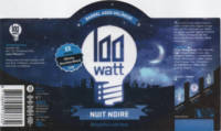 100 Watt Brewery, Nuit Noire Barrel Aged Holiness