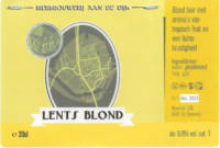 Brouwerij aan de Dijk, Lents Blond