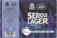 K.E.G.S., Serious Lager second edition 2022