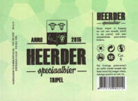 Buitenlandse bieren voor Nederlandse markt (etiket Nederlandse plaatsnaam), Heerder Speciaalbier Tripel
