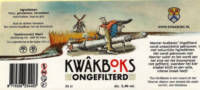 Kwâkboks, Kwâkboks Ongefilterd