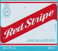 Heineken, Red Stripe Jamaican Lager Beer