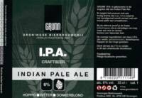 Groningse Bierbrouwerij, I.P.A Indian Pale Ale