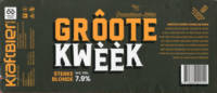 KraftBier, Grôote Kwèèk Sterke Blonde