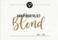 Buitenlandse bieren voor Nederlandse markt (etiket Nederlandse plaatsnaam), Van Poortvliet Blond