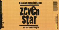 Brouwerij Zevenstar, Russian Imperial Stout Brouwerij Zevenstar, Russian Imperial Stout