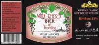 Buitenlandse bieren voor Nederlandse markt (etiket Nederlandse plaatsnaam), Wilde Kersen Bier Van Terschelling