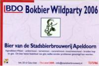 Stadsbierbrouwerij Apeldoorn, BDO Bokbier Wildparty 2006