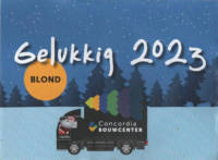 Buitenlandse bieren voor Nederlandse markt (etiket Nederlandse plaatsnaam), Gelukkig 2023 Blond