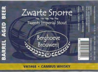 Berghoeve Brouwerij, Zwarte Snorre Twents Imperial Stout