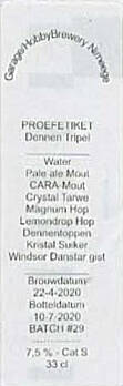 Amateurs, Dennen Tripel