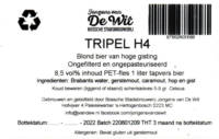 Stadsbrouwerij Jongens van De Wit, Tripel H4 Blond