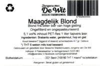 Stadsbrouwerij Jongens van De Wit, Maagdelijk Blond