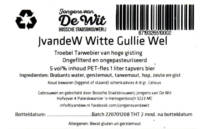 Stadsbrouwerij Jongens van De Wit, JvandeW Witte Gullie Wel Troebel Tarwebier