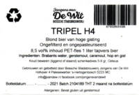 Stadsbrouwerij Jongens van De Wit, Tripel H4 Blond
