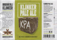 Brouwerij Klinker, Klinker Pale Ale