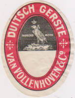 Van Vollenhoven's Bierbrouwerij, Duitsch Gerste