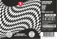 Rock City Brewing, Checkmate No Coast DIPA Rock City Brewing, Checkmate No Coast DIPA