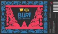 Walhalla Craft Beer, Buri Black Double IPA