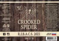 Crooked Spider, R.I.B.A.C.S. 2021 - DRU 17 '15