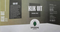 E-PIDEMI Brewing, Klik Uit Dark IPA