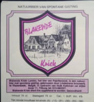 Buitenlandse bieren voor Nederlandse markt (etiket Nederlandse plaatsnaam), Blakende Kriek