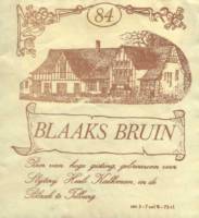 Buitenlandse bieren voor Nederlandse markt (etiket Nederlandse plaatsnaam), Blaaks Bruin