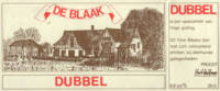 Buitenlandse bieren voor Nederlandse markt (etiket Nederlandse plaatsnaam), De Blaak Dubbel
