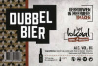 Buitenlandse bieren voor Nederlandse markt (etiket Nederlandse plaatsnaam), Dubbel Bier