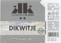 Stadsbrouwerij De Dikke, Dikwitje