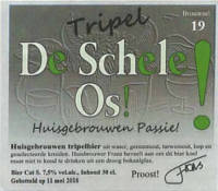 Brouwerij d'n Schele Os, Tripel Brouwsel 19