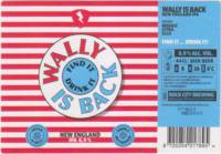 Rock City Brewing, Wally Is Back Rock City Brewing, Wally Is Back