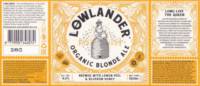Lowlander Beer Co, Organic Blonde Ale