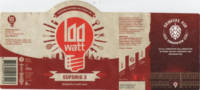 100 Watt Brewery, Euforie 3  Jameson Infused No Coast IPA