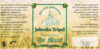 Dorpsbrouwerij De Maar, Jabeeks Tripel