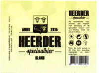 Buitenlandse bieren voor Nederlandse markt (etiket Nederlandse plaatsnaam), Heerder Speciaalbier Blond
