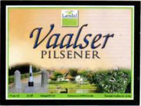 Buitenlandse bieren voor Nederlandse markt (etiket Nederlandse plaatsnaam), Vaalser Pilsener