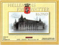 Buitenlandse bieren voor Nederlandse markt (etiket Nederlandse plaatsnaam), Hellemons Kwekwatter Blond