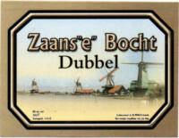 Buitenlandse bieren voor Nederlandse markt (etiket Nederlandse plaatsnaam), Zaans"e" Bocht Dubbel