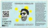 Terwijde Bierclub, Summer Stout