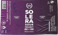 Brouwerij Halve Tamme, Solera Sour Project 22 | 03 Braam & Vanille