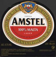 Licentiebrouwsels , Amstel Lager 100% Malta