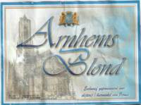 Buitenlandse bieren voor Nederlandse markt (etiket Nederlandse plaatsnaam), Arnhems Blond