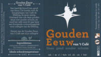 Bierbrouwerij de 3 Horne, Gouden Eeuw van 't Cafe