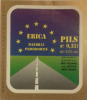 Buitenlandse bieren voor Nederlandse markt (etiket Nederlandse plaatsnaam), Erica Pils