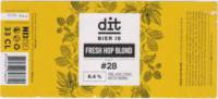 Dit Bier, #28 Fresh Hop Blond