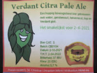 Amateurs, Verdant Citra Pale Ale